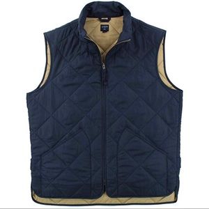 J. Crew mercantile navy vest